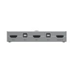 KVM prepínač pre 2 PC na 1 monitor, 3xUSB, 1xHDMI, vrátane káblov