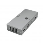 KVM prepínač pre 2 PC na 1 monitor, 3xUSB, 1xHDMI, vrátane káblov
