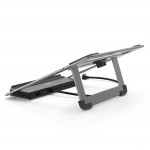 Connect2Office Stand USB-C Docking Station, Notebook Holder, 12 Ports
