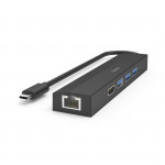 USB‑C rozbočovač, 6 portov, 3x USB‑A, USB‑C, HDMI™, LAN USB‑C rozbočovač, 6 portov, 3x USB‑A, USB‑C, HDMI™, LAN