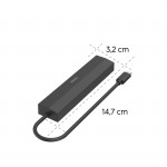USB‑C rozbočovač, 6 portov, 3x USB‑A, USB‑C, HDMI™, LAN USB‑C rozbočovač, 6 portov, 3x USB‑A, USB‑C, HDMI™, LAN