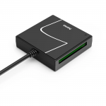 USB Card Reader, USB-A, with USB-C Adapter, USB 3.2 Gen1, SD/micro-SD/CF/MS