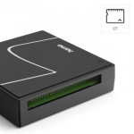 USB Card Reader, USB-A, with USB-C Adapter, USB 3.2 Gen1, SD/micro-SD/CF/MS USB Card Reader, USB-A, with USB-C Adapter, USB 3.2 Gen1, SD/micro-SD/CF/MS