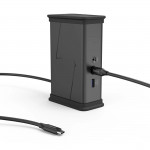 USB‑C rozbočovač Connect2Office Black, 9 portov, 2x HDMI™, LAN
