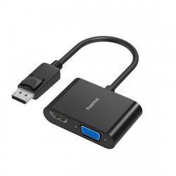 Video adaptér, 2v1, DisplayPort zástrčka - VGA & HDMI™ zásuvka, Ultra-HD 4K