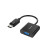 Video adaptér, DisplayPort konektor - VGA zásuvka, Full-HD 1080p