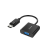 Video adaptér, DisplayPort konektor - VGA zásuvka, Full-HD 1080p