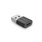 USB adaptér, USB-A konektor - USB-C zásuvka, USB 3.2 Gen2, 10 Gbit/s USB adaptér, USB-A konektor - USB-C zásuvka, USB 3.2 Gen2, 10 Gbit/s