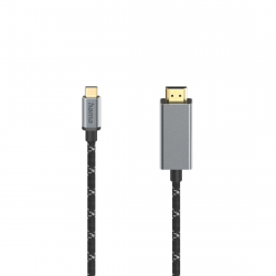 Video kábel USB‑C – HDMI™, Ultra‑HD 8K@60 Hz, 1,5 m, hliník