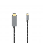 Video kábel USB‑C – HDMI™, Ultra‑HD 8K@60 Hz, 1,5 m, hliník