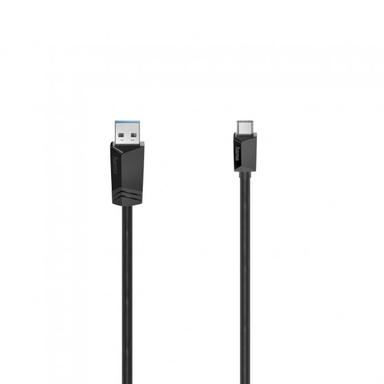 USB-C 3.2 Gen1 kábel typ A-C 1,5 m, čierny
