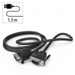 Video kábel VGA 15pin. 1,5 m, Full HD Video kábel VGA 15pin. 1,5 m, Full HD