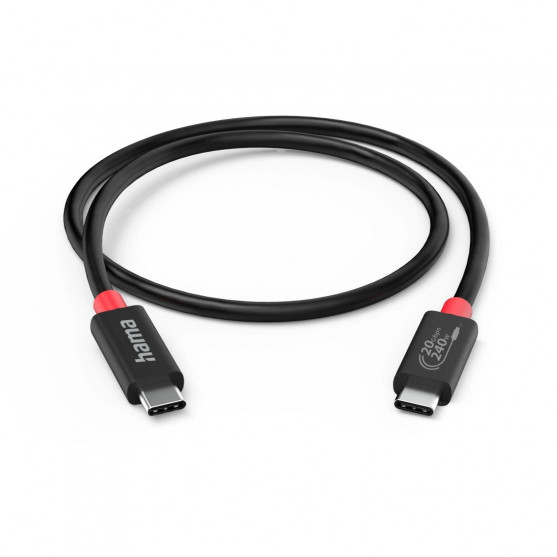 USB-C kábel USB4, 2 m, 20 Gb/s, 240 W