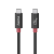 USB-C kábel, E-Marker, USB4 Gen4, 80 Gbit/s, 5 A, 240 W, 1,00 m