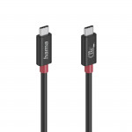 USB-C kábel, E-Marker, USB4 Gen4, 80 Gbit/s, 5 A, 240 W, 1,00 m