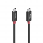 USB-C kábel, E-Marker, USB4 Gen4, 80 Gbit/s, 5 A, 240 W, 1,00 m USB-C kábel, E-Marker, USB4 Gen4, 80 Gbit/s, 5 A, 240 W, 1,00 m