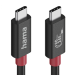 USB-C kábel, E-Marker, USB4 Gen4, 80 Gbit/s, 5 A, 240 W, 1,00 m USB-C kábel, E-Marker, USB4 Gen4, 80 Gbit/s, 5 A, 240 W, 1,00 m