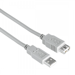 Predlžovací USB kábel, USB 2.0, 1,50 m