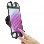 Držiak na mobilný telefón na bicykel Flexibilný, univerzálny pre riadidlá