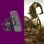 Strong univerzálny držiak mobilu na bicykel, 5–9 cm, otočný
