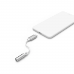 MFi audio adaptér Lightning na jack 3,5 mm pre Apple, aktívny, alu MFi audio adaptér Lightning na jack 3,5 mm pre Apple, aktívny, alu