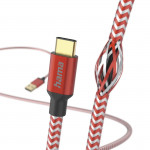 Kábel Reflective USB-C 2.0 typ A-C 1,5 m, červená Kábel Reflective USB-C 2.0 typ A-C 1,5 m, červená