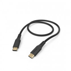 Kábel USB-C 2.0 typ C-C 1,5 m Flexible, silikónový, čierny