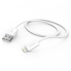 Nabíjací kábel, USB-A - Lightning, 1 m, biely