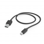 Nabíjací kábel, USB-A - Micro-USB, 1 m, čierny Nabíjací kábel, USB-A - Micro-USB, 1 m, čierny