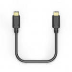 Kábel USB-C 2.0 typ C-C 1,5 m, čierny