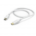 Kábel USB-C 2.0 typ C-C 1,5 m, biely