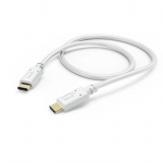 Kábel USB-C 2.0 typ C-C 1,5 m, biely Kábel USB-C 2.0 typ C-C 1,5 m, biely