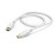 Kábel USB-C 2.0 typ C-C 1,5 m, biely