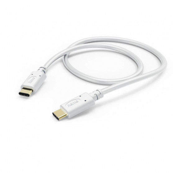 Kábel USB-C 2.0 typ C-C 1,5 m, biely