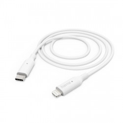 Nabíjací kábel, USB-C - Lightning, 1 m, biely