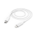Nabíjací kábel, USB-C - Lightning, 1 m, biely