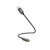 Nabíjací kábel, USB-C - Lightning, 0,2 m, nylon, čierny