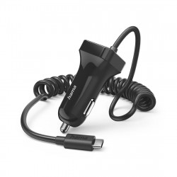 Nabíjačka do vozidla s káblom, USB-C, 2,4 A, 1 m