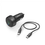 Set: rýchla USB nabíjačka do vozidla USB-C PD/QC 25 W + kábel USB C-C 1 m Set: rýchla USB nabíjačka do vozidla USB-C PD/QC 25 W + kábel USB C-C 1 m
