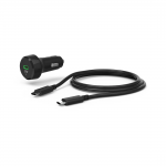 Set: rýchla USB nabíjačka do vozidla USB-C PD/QC 25 W + kábel USB C-C 1 m Set: rýchla USB nabíjačka do vozidla USB-C PD/QC 25 W + kábel USB C-C 1 m