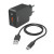 Set: rýchla USB nabíjačka QC 3.0 19,5 W + kábel USB A-C 1,5 m