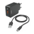Set: rýchla USB nabíjačka QC 3.0 19,5 W + kábel USB A-C 1,5 m