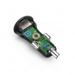 Rýchla USB nabíjačka do vozidla QC 3.0 19,5 W