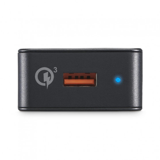 Rýchla USB nabíjačka QC 3.0, 19,5 W