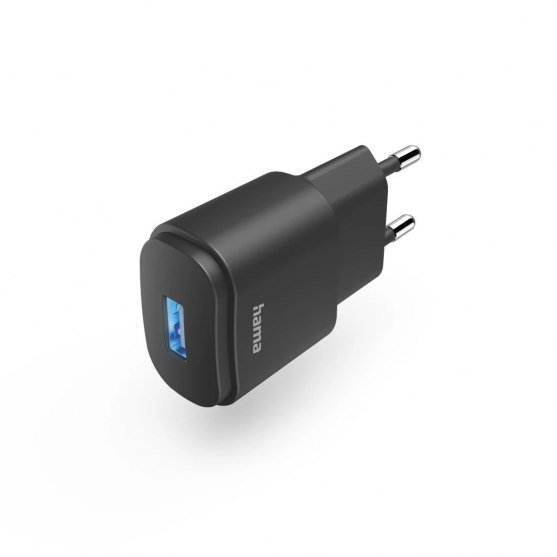 Nabíjačka, USB-A, 6 W, čierna