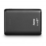 Hama SLIM 5HD, powerbanka, 5000 mAh, 1 A, výstup: USB-A, čierna Hama SLIM 5HD, powerbanka, 5000 mAh, 1 A, výstup: USB-A, čierna