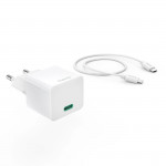 Rýchlonabíjačka s USB‑C káblom, PD, 20 W, 1 m