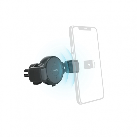 Auto bezdrôtová nabíjačka FC10 Flex‑Set, Qi, 10 W, antracit