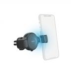 Auto bezdrôtová nabíjačka FC10 Flex‑Set, Qi, 10 W, antracit