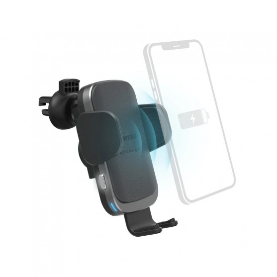 FC10 Motion Car Mobile Phone Charger, 10 W, Wireless, QI Charge, black